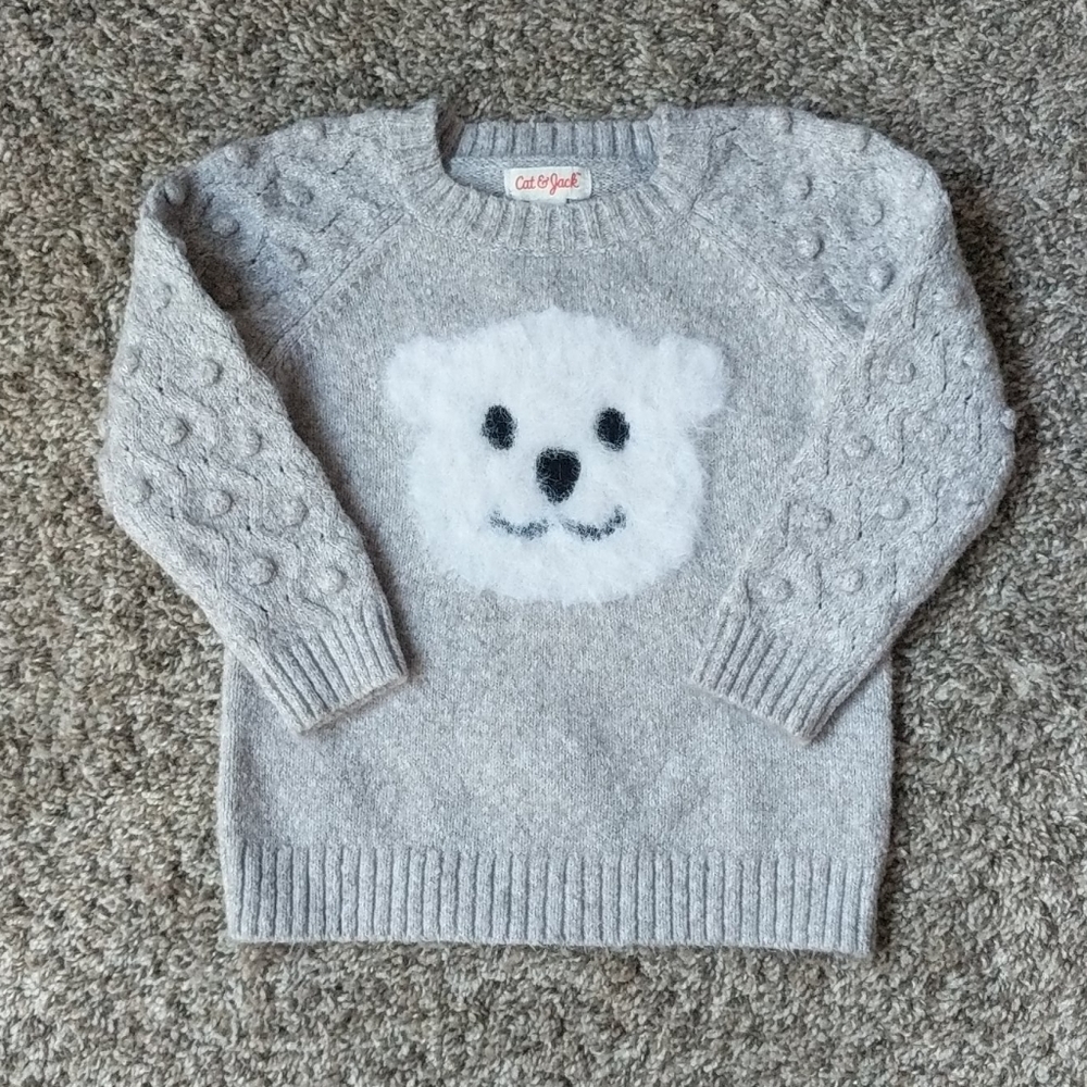 Cat & Jack Polar Bear Sweater